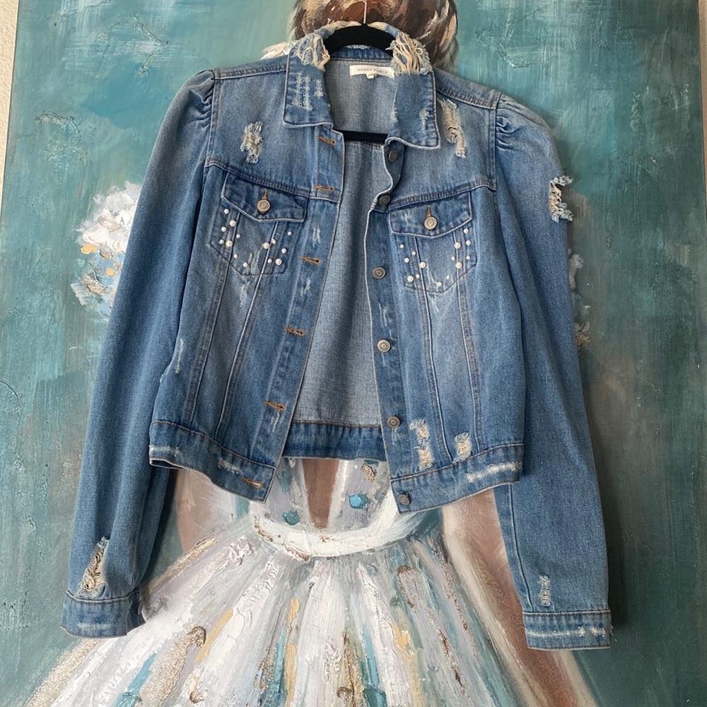 Blue denim jacket